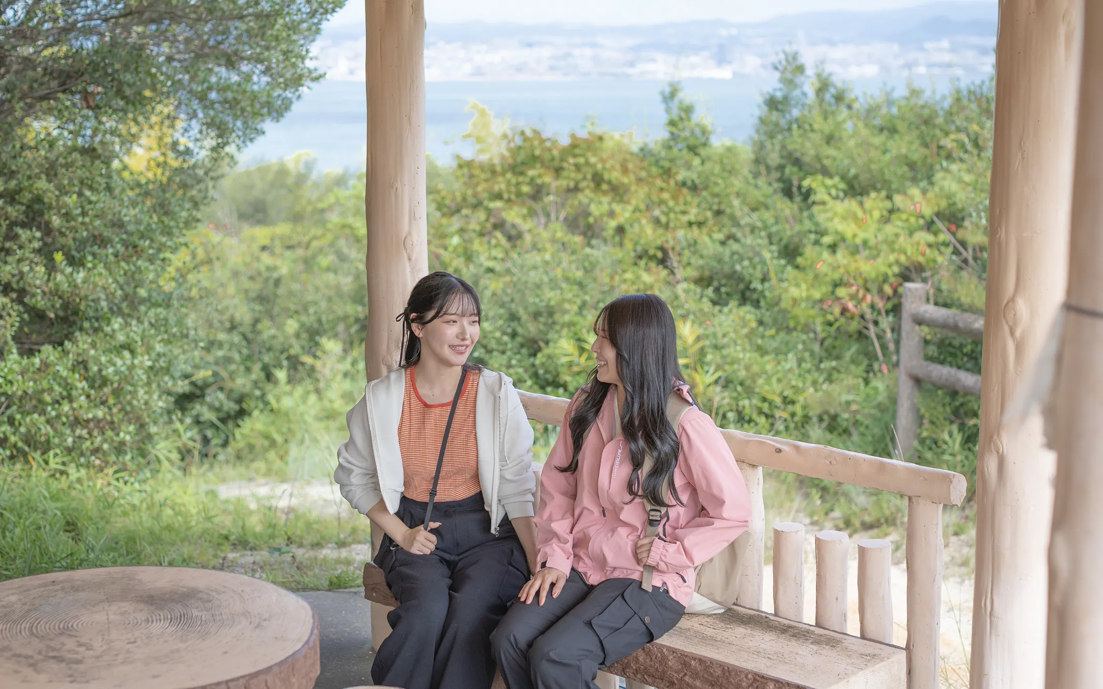 鳥の山展望台へ