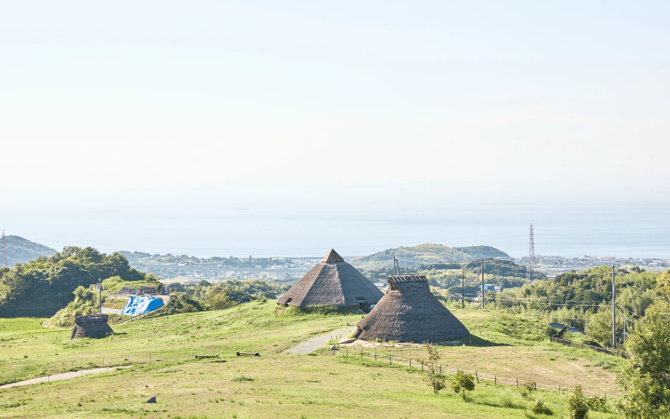 五斗長垣内遺跡に立ち寄り